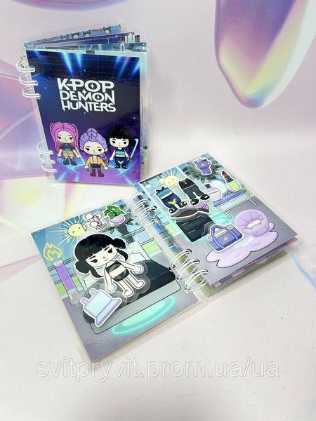Блокнот на липучках Тока Бока &laquo;Демони Хантер" 2807266500 фото