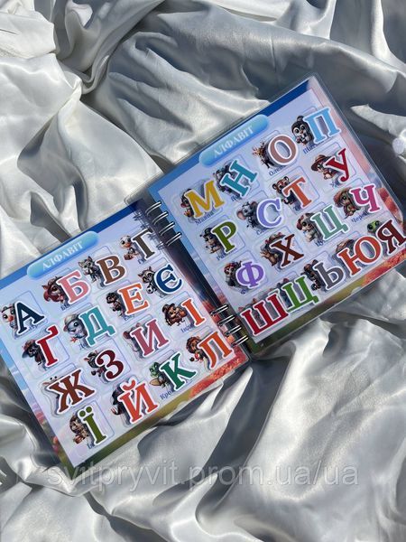 Розвиваючий альбом на липучках 4+ "Маленькі розумники" 2478603890 фото