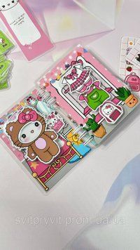 Блокнот на липучках &laquo;Hello Kitti&raquo; 2483825093 фото