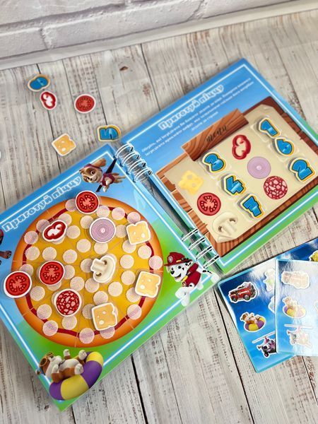 Набір на липучках 3+ "Щенячий патруль" 243534645 фото