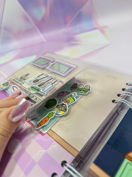 Альбом на липучках Тока Бока "Венздей" 2905438736 фото