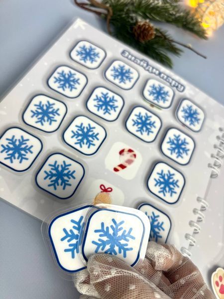 Розвиваючий альбом на липучках 3+ "Зимові розваги" 2905976403 фото