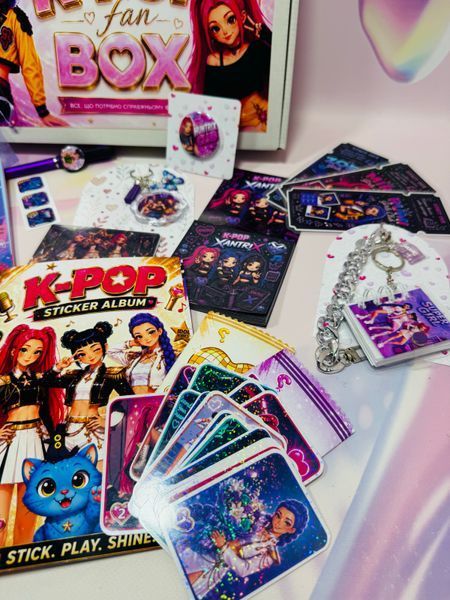 Фанбокс K-pop &mdash; великий подарунковий набір для фанатів 231546564 фото